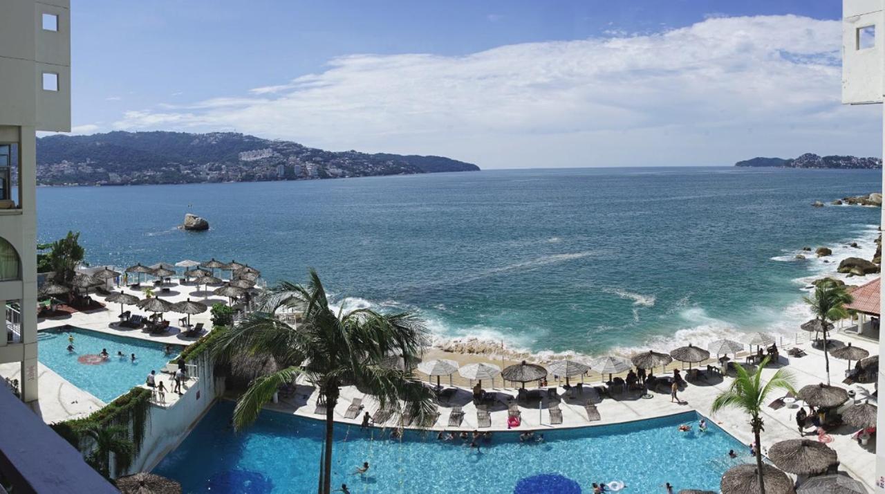 Suite Frente Al Mar En Torres Gemelas Acapulco Eksteriør bilde