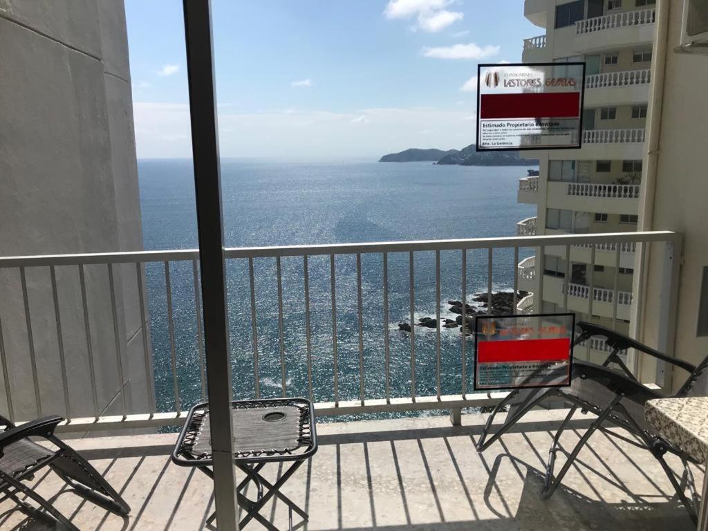 Suite Frente Al Mar En Torres Gemelas Acapulco Eksteriør bilde