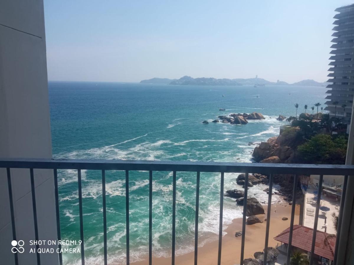 Suite Frente Al Mar En Torres Gemelas Acapulco Eksteriør bilde