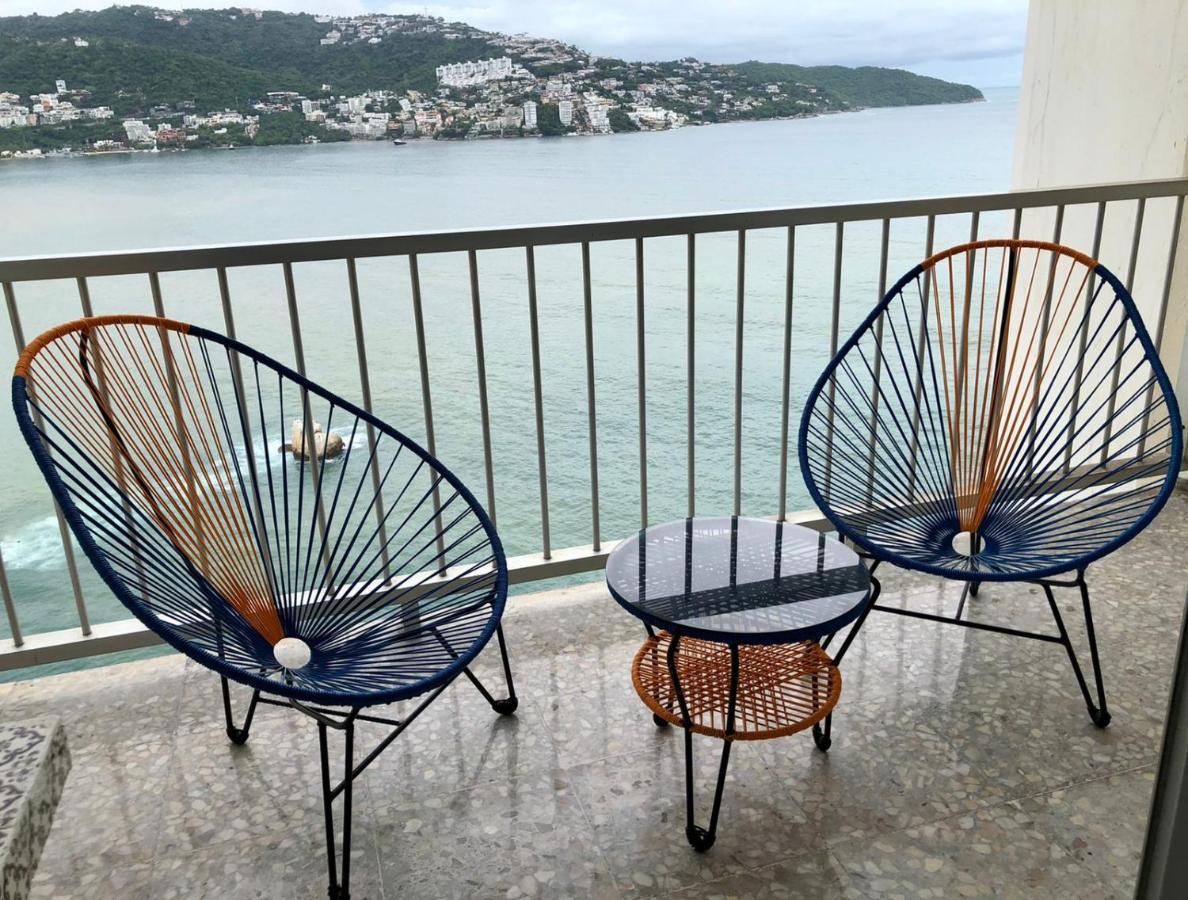 Suite Frente Al Mar En Torres Gemelas Acapulco Eksteriør bilde