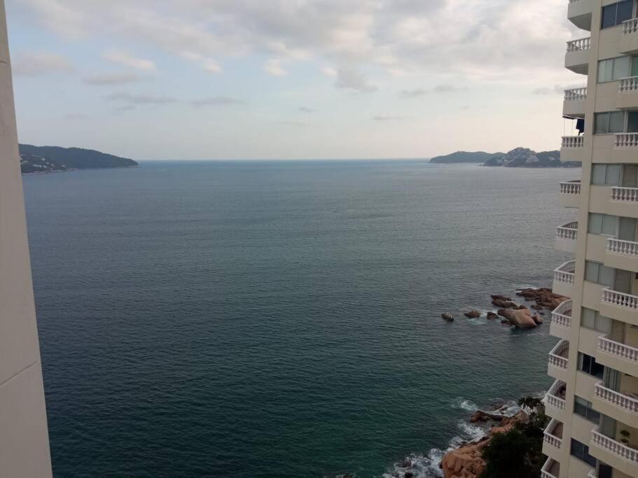 Suite Frente Al Mar En Torres Gemelas Acapulco Eksteriør bilde