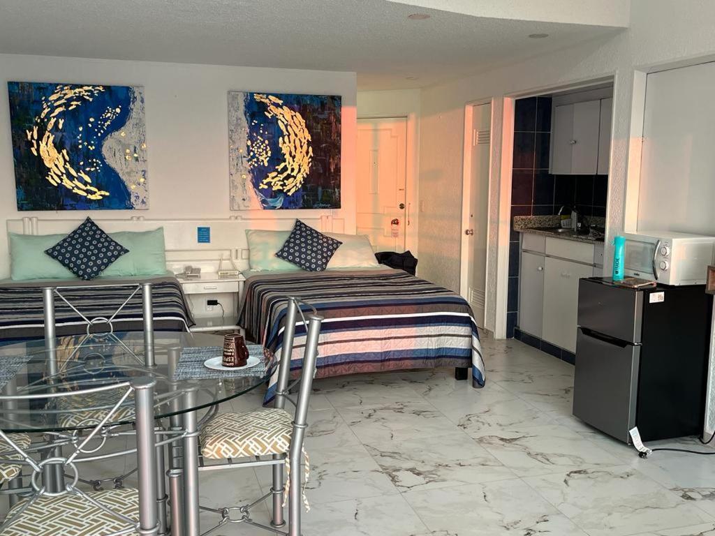 Suite Frente Al Mar En Torres Gemelas Acapulco Eksteriør bilde